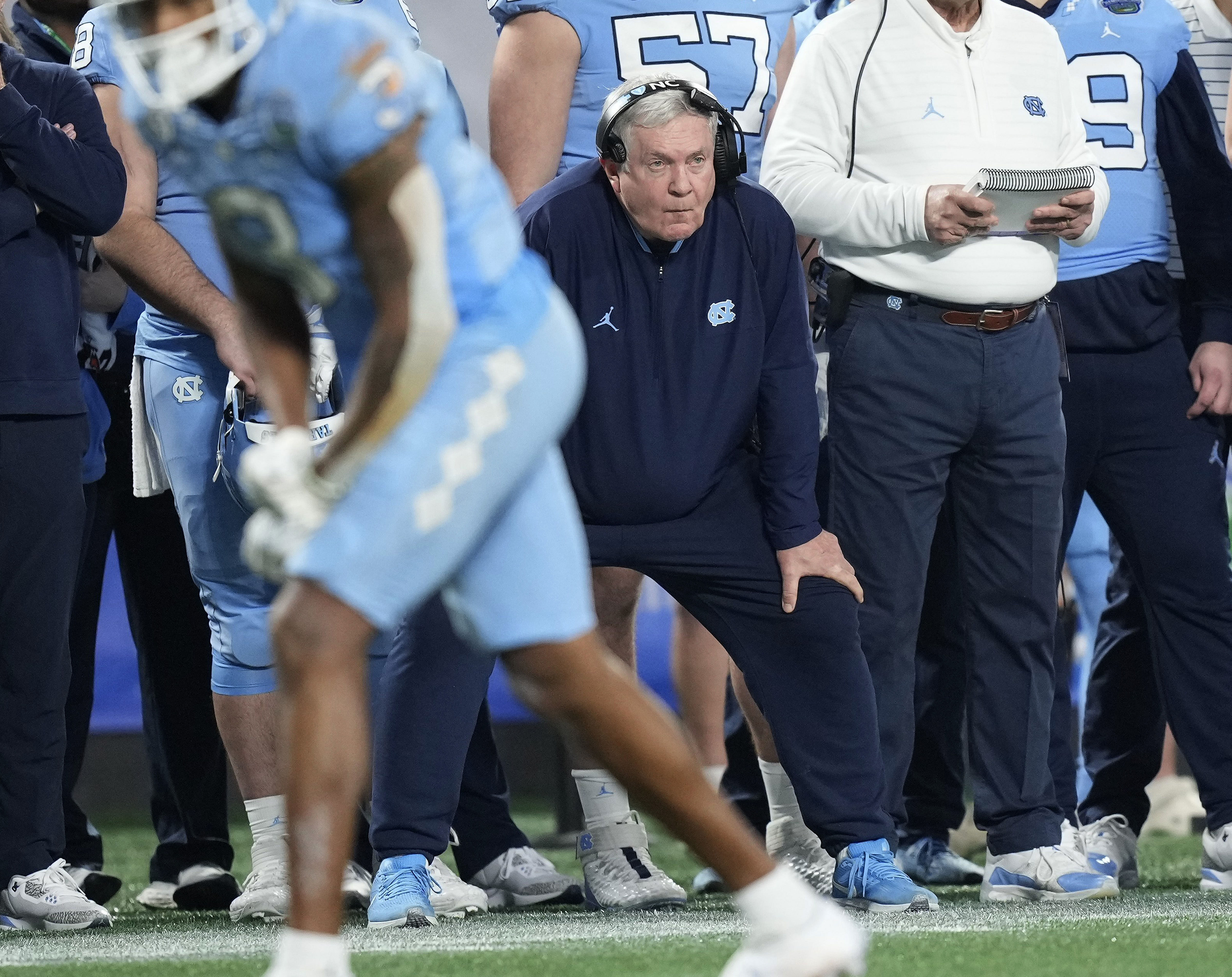 North Carolina Tar Heels head coach Mack Brown. - Source: IMAGN